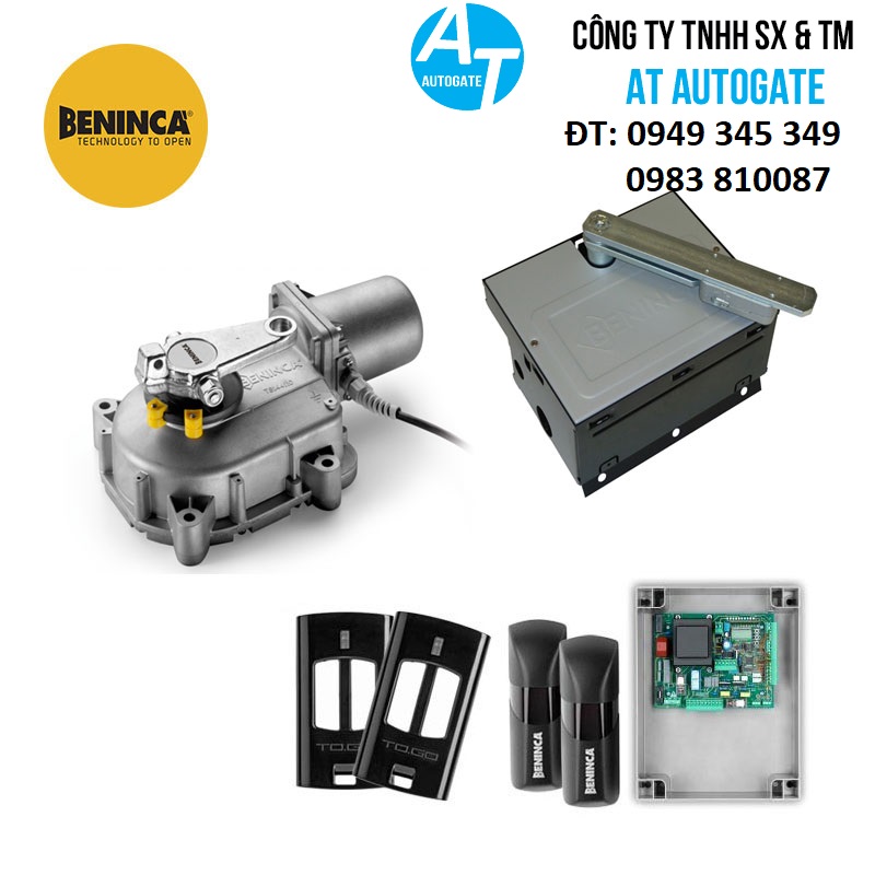 motor cổng âm sàn beninca 24v